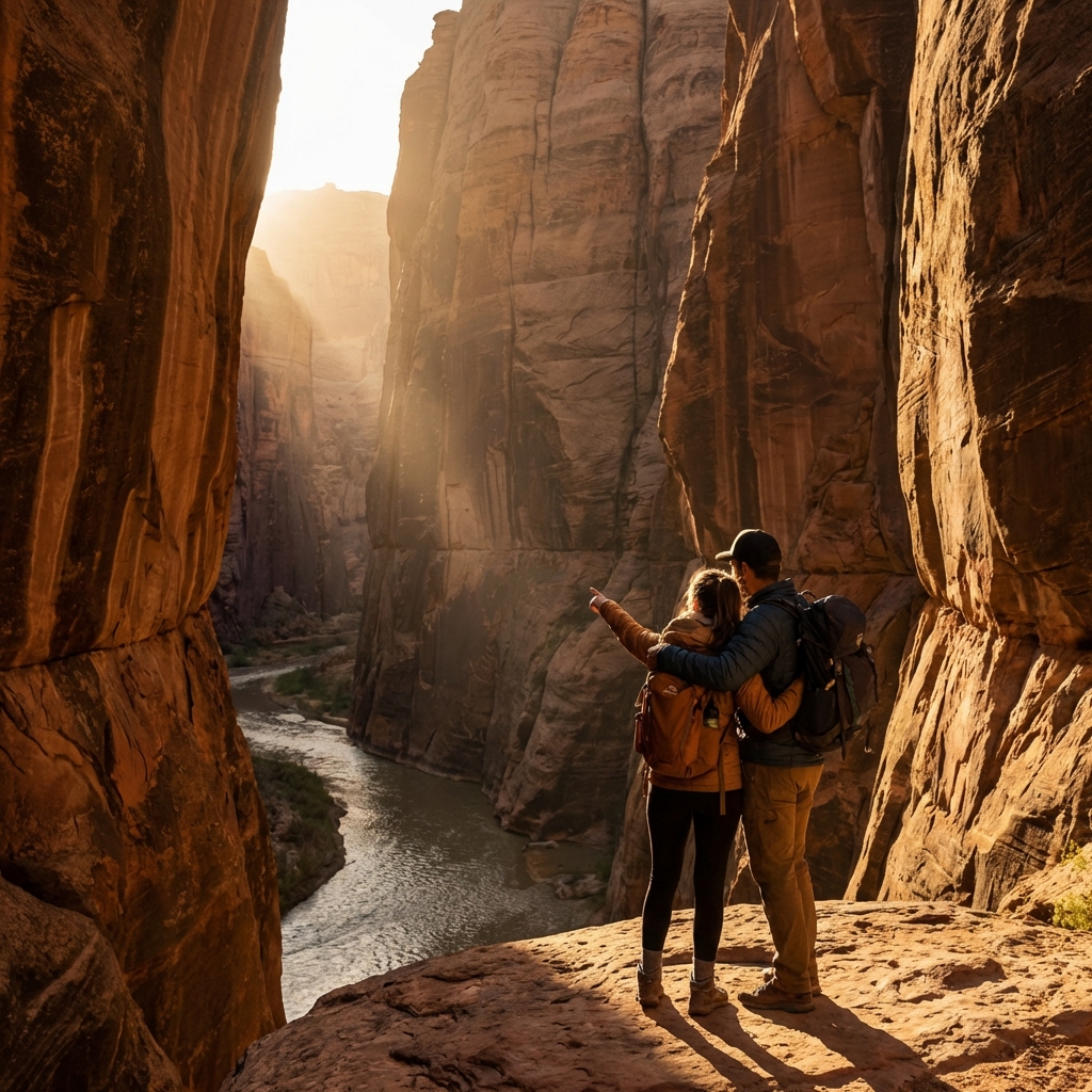 Canyon exploration journey